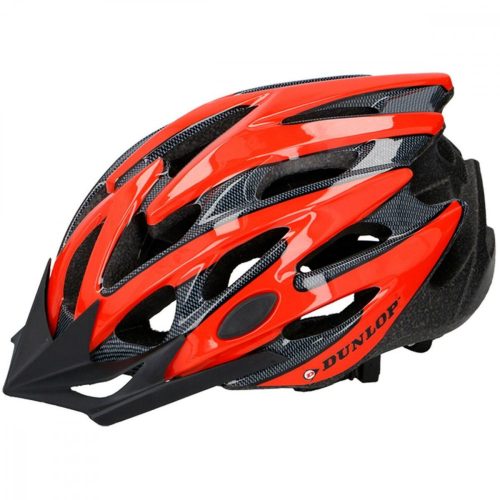 állítható kerékpáros sisak dunlop mtb red r. m (55-58cm)