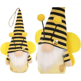 elefánt manó  yellow bee 20cm-es függő tavaszi dísz