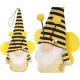 elefánt manó  yellow bee 20cm-es függő tavaszi dísz