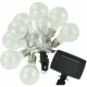 solár lámpa garden garland party light 10 led 3,8m