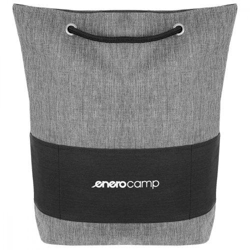 Hűtőtáska, thermo táska hátizsák 2in1 41x14x45cm szürke 26l Enero Camp