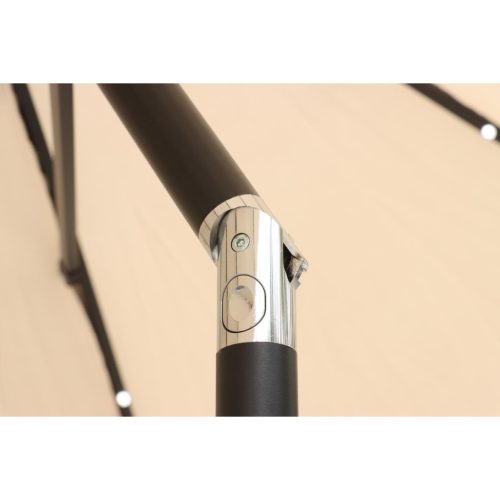 Kerti Napernyő Led Világítással 300 Cm Bézs