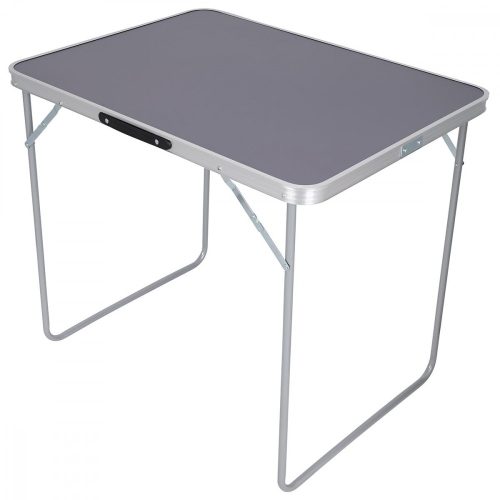 összehajtható kempingasztal 80x60x70cm szürke
