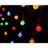 Napelemes Kerti Lámpa Garland Napelemes Lánc 4,9M 40Led Többszínű