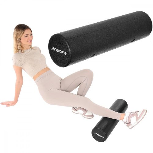 görgő fitness yoga epp fekete 15x60cm enero fit