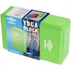 Jóga tégla yoga pilates fitness umbro 15 x 7,5 x 23 cm zöld