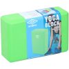 Jóga tégla yoga pilates fitness umbro 15 x 7,5 x 23 cm zöld