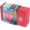 Jóga tégla yoga pilates fitness umbro 15 x 7,5 x 23 cm rózsaszín