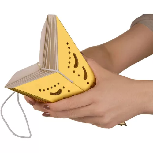 Papírdekoráció Csillag Átmérőjű 45 Cm 9 Kara Arany