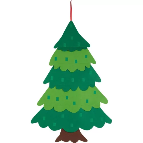 Saját Készítésű Karácsonyfa Adventi Naptár