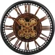 forgó falióra mechanizmusval 50cm - barna