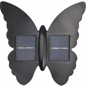 Napelemes Fali Lámpa Pillangó 2Led