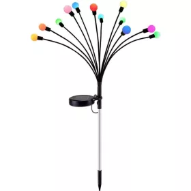   Szélben Táncoló Napelemes Lámpa, Színes Golyók, 12 Led, 72 Cm