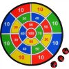 Darts Ügyességi Játék Darts-Szal Tépőzáras 37Cm