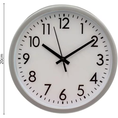 Pp Falióra 20Cm Ezüst