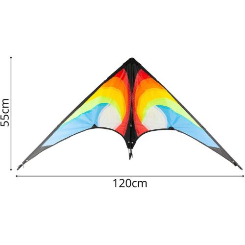 Aerobatic Sport Kite kétvezérlős sárkány 120X55Cm Enero