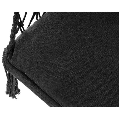 Áttört Függöny Függőszék Gólyafészek 60X60X115Cm Párnával, Sötétszürke