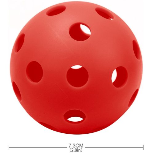 Unihoc Floorball-labda Piros Enero 6 Db