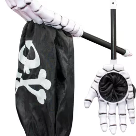 Halloween Cukorka Vödör Táska Fekete