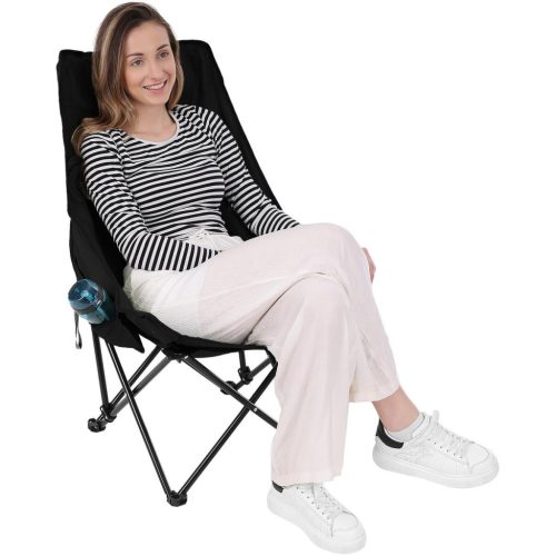 Összecsukható Kempingszék 46X46X90Cm Fekete