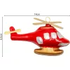 karácsonyfadísz Műanyag Biztonsági Mátrix Helikopter Gömb