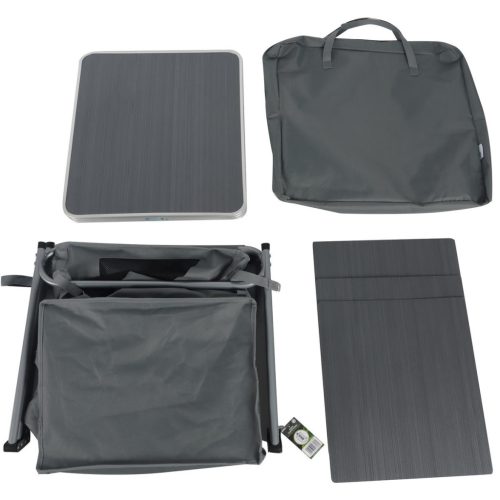 Összecsukható Utazószekrény 3 Polccal 60X51X98Cm Enero Camp