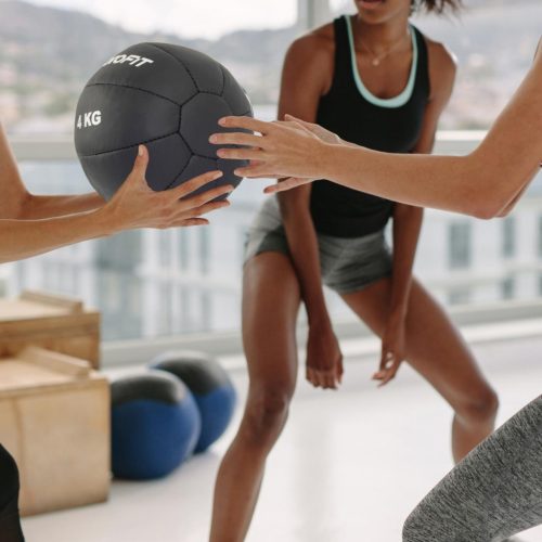 Enero Fit 4Kg-Os Műbőr medicinlabda