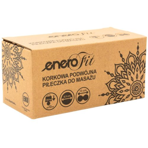 Dupla Parafa Masszázslabda 7,5X15Cm Enero Fit