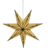 Papír Dekorációs Csillag 50Cm 7 Karú Krémszínű