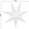 Papír Dekorációs Csillag 50Cm 7 Karú Fehér