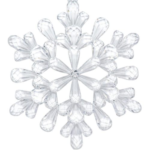 Hópehely Függő Dekoráció 12X12 Cm Mintával 3