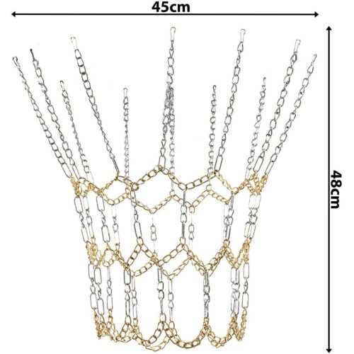 Acél Láncháló Kosár Pereméhez 12 Fogóval Enero