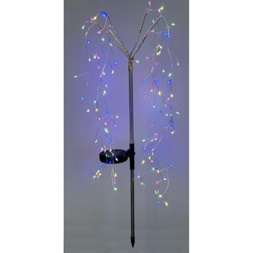 Napelemes Lámpa Fa Tűzijáték Többszínű 72Cm 120 Led