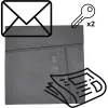 Postaláda 37X37X10,5Cm 1067544 Saska Garden