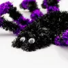 Halloween Pók Dekoratív Figura Lila