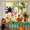 Halloween Pók Dekoratív Figura Lila
