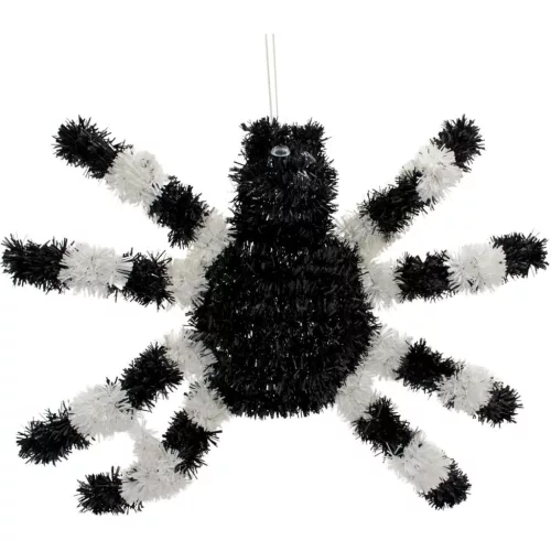 Dekoratív Figura Pók Halloween Fehér