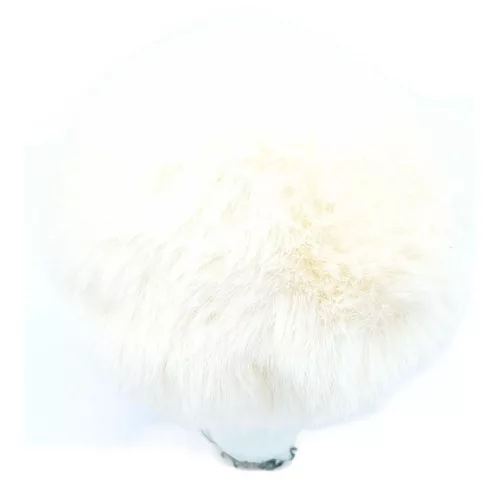 Dekoratív Medál Gomba 8X12Cm Ekrü