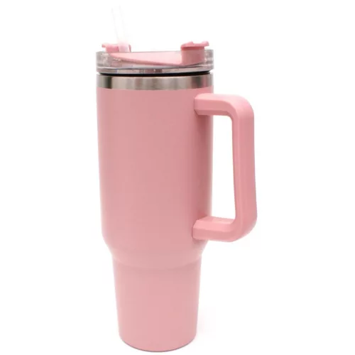 Kiváló Háztartási Termosz Utazó Bögre 1200Ml Rózsaszín