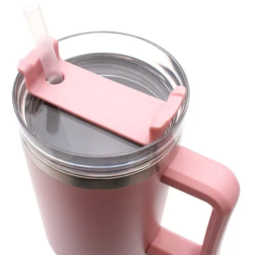 Kiváló Háztartási Termosz Utazó Bögre 1200Ml Rózsaszín