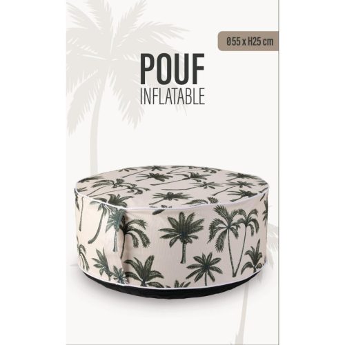 Felfújható Turista Kerti puff 55X25Cm Progarden Pálmafák
