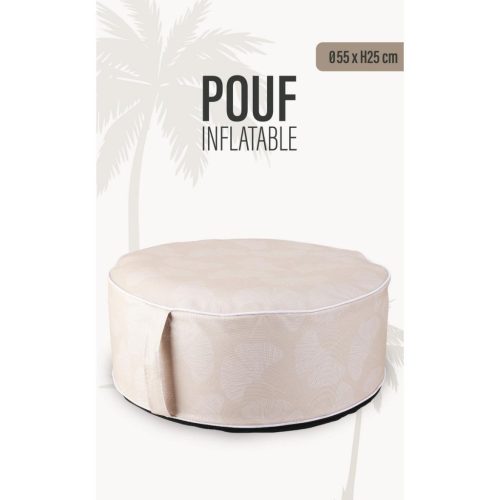 Felfújható Turista Kerti puff 55X25Cm Progarden Rózsaszín