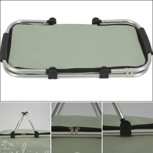 Összecsukható Termosz Utazókosár 35L Redcliffs Green