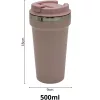 Kiváló Háztartási Termosz Utazó Bögre 500Ml - Mezetlen Színű