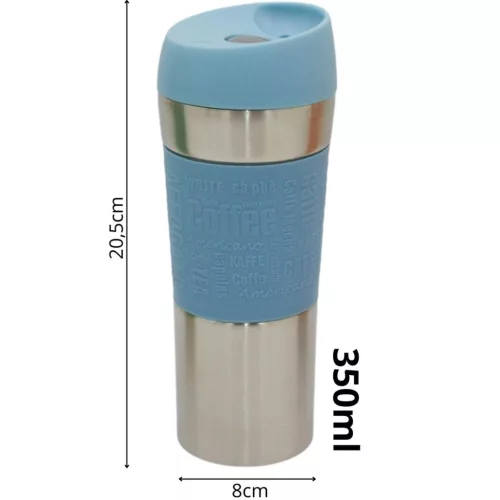 Kiváló Háztartási Termosz Utazó Bögre 350Ml Kék