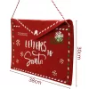 Karácsonyi Boríték Levél A Mikulásnak Filc 38X30Cm Betűk Télapó