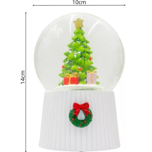 147 Mm-Es Led-Es Hógömb Játékos Karácsonyfával