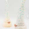 Dekoratív Mikulás Led Lámpa 25Cm Fehér