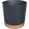 Tubo Pm Antracit Virágcserép 13Cm