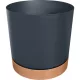 Tubo Pm Antracit Virágcserép 18Cm